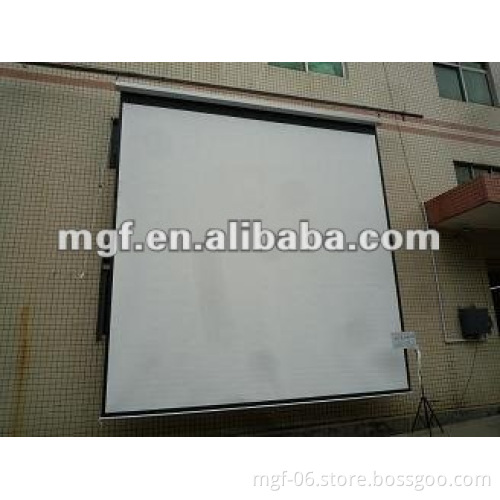 Large Motorised screen with seamless fabric/ Giant screen